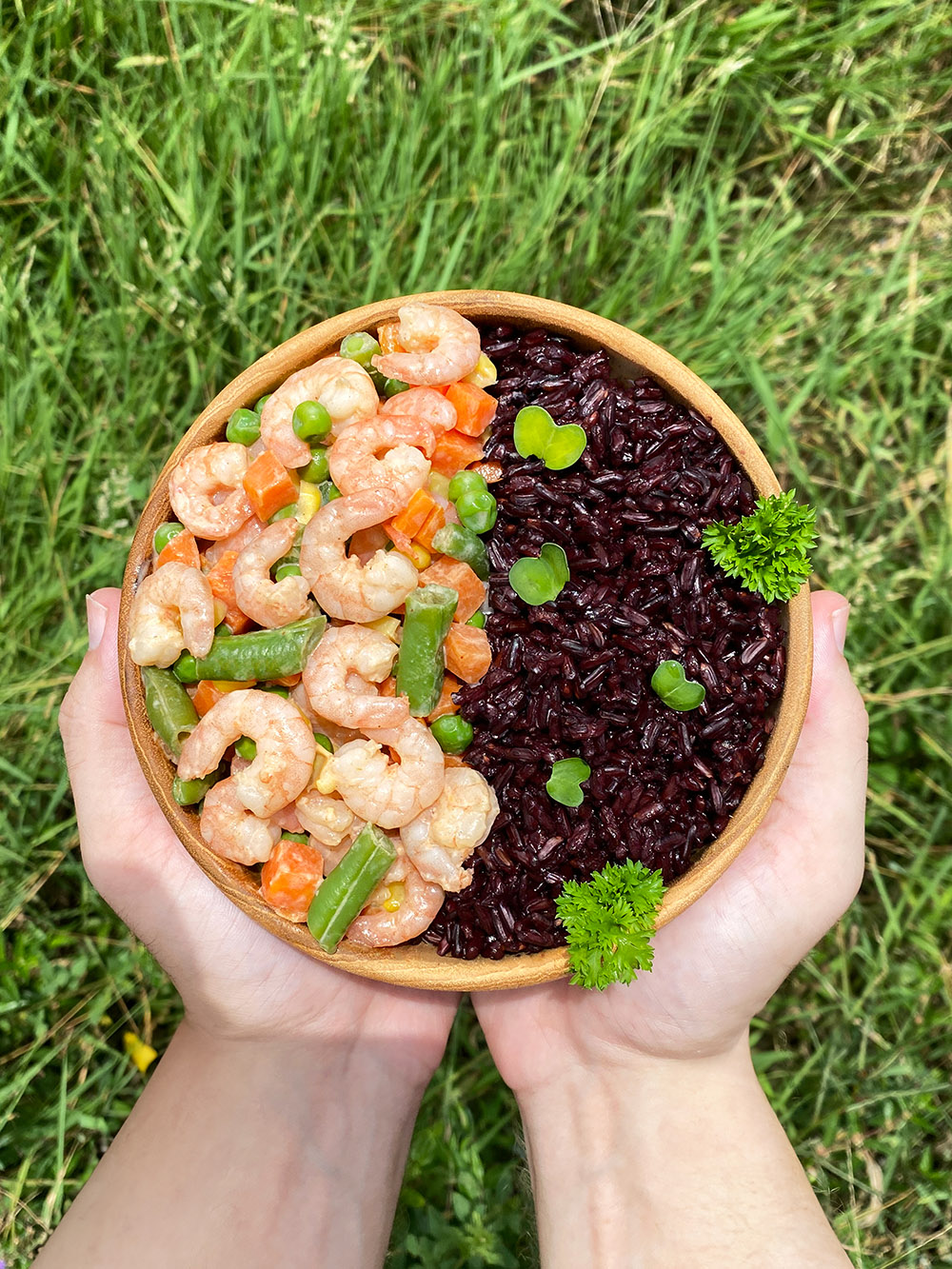 Light Shrimp Coconut Bowl