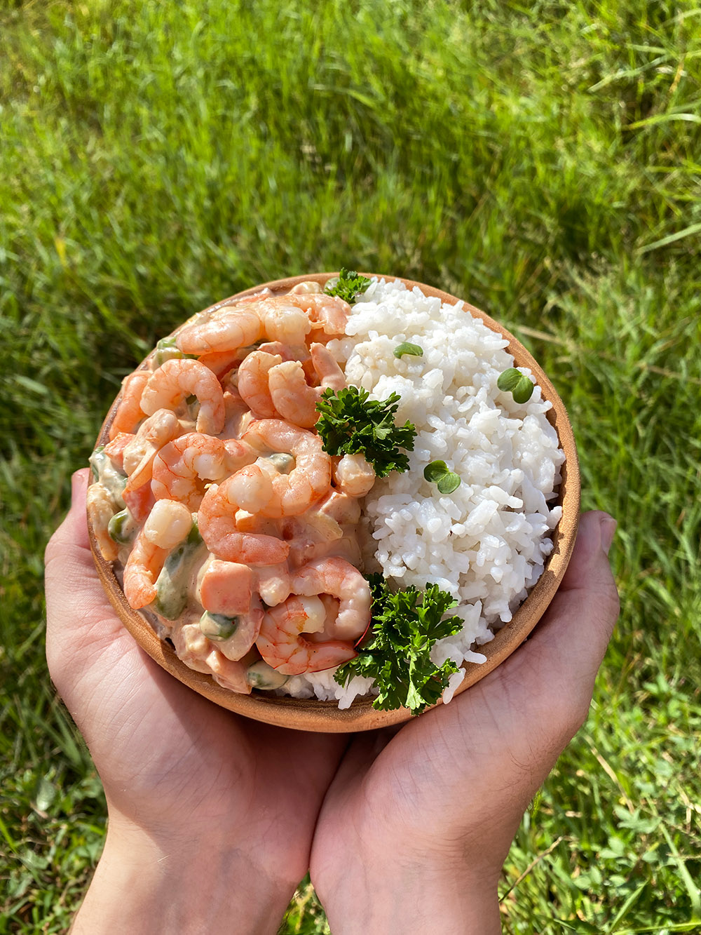 Shrimp Coconut Bowl