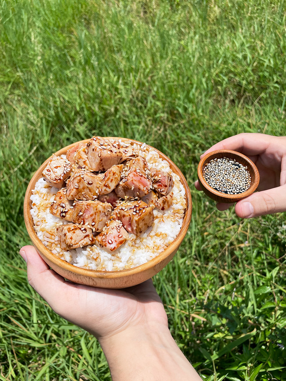 Tuna Cubes Bowl