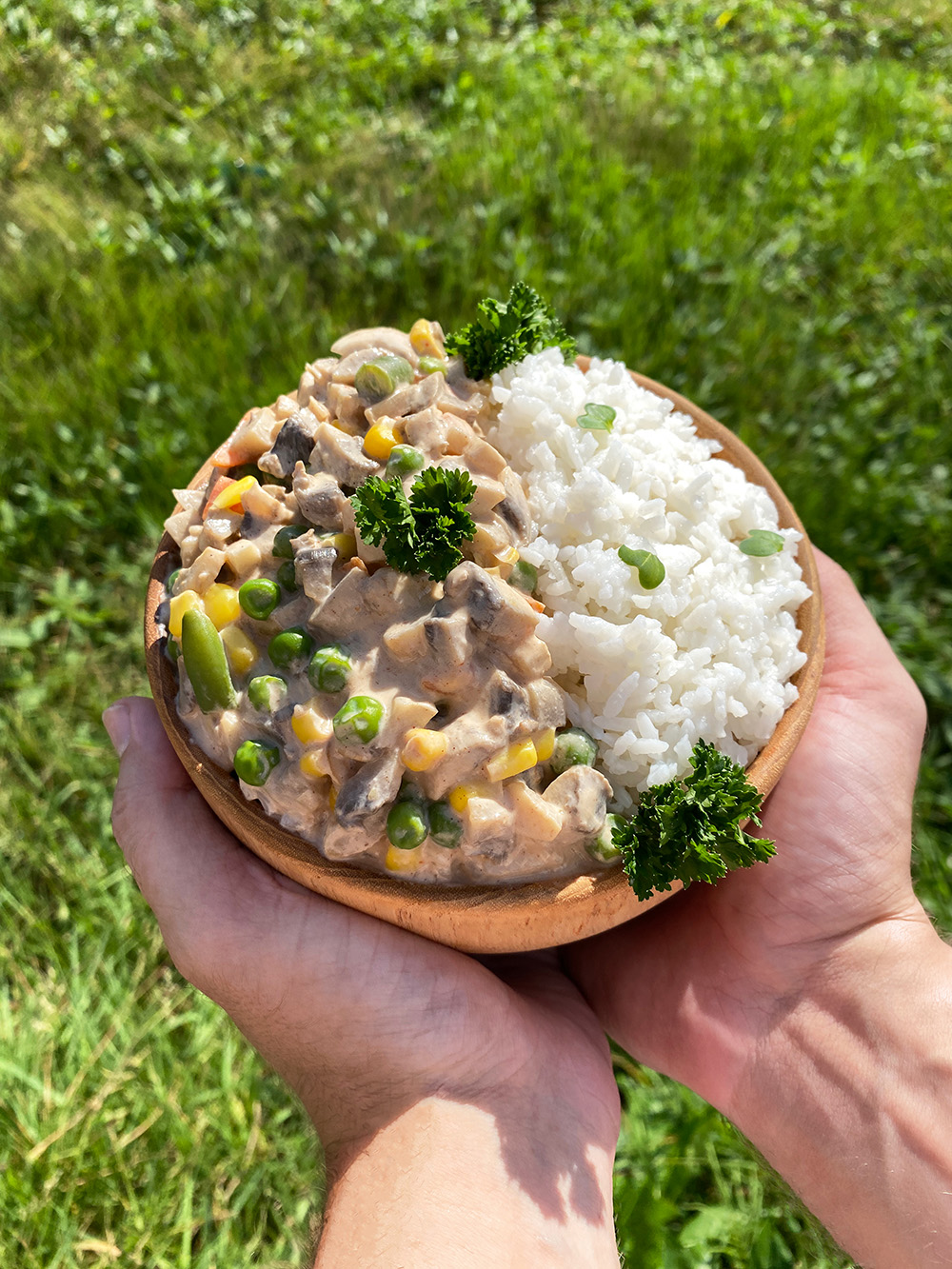 Mushroom Coconut Bowl